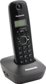 Resim KX-TG1611 Siyah Telsiz Dect Telefon 50 Rehber 