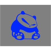 Resim SEÇ Kızgın Panda Sticker Çok Amaçlı Sticker 