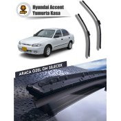 Resim Balp Hyundai Accent Yumurta Kasa 1998-2003 Muz Silecek Takımı 55X40 