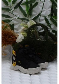 Resim Vicco 946.p24k.407 Siyah Marcus Rahat Lastik Bağçık Erkek Çocuk Bot Siyah 