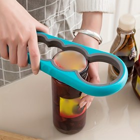 Resim Sevgililer Günü 4'ü 1 Arada Çok Fonksiyonlu Şişe Açacağı ve Kutu Açacağı - Taşınabilir, Kaymaz Sap, Mutfak ve Bar için Uygun - Artrit Hastaları için İdeal Parti Hediyesi ve Hediye 