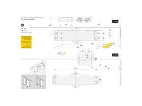 Resim MarkEntegra Ayarlanabilir Kapı Hidroliği - 2-4 Numara (40-80 Kg) 