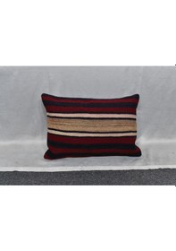 Resim Zehra Abla Halı Yeni El Dokuma Dekoratif Kilim Kırlent Yastık Kılıfı 6664 Çok Renkli 