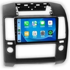 Resim Nissan Navara 2006-2010 4gb Ram 64gb Hafıza 8 Çekirdek Carplay Kamera Android Multimedya 9" 