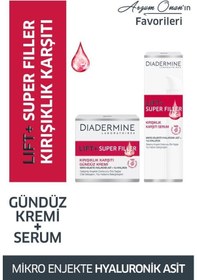 Resim Diadermine Lift+Super Filler Gündüz Kremi + Serum 40 ML 
