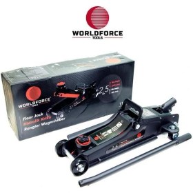 Resim Worldforce Hidrolik Kriko 2.5 Ton Düşük Profil Garaj Ekipmanları Hırdavat 