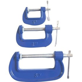 Resim Bay-Tec Mk4255 Mini Sıkıştırma Mengene Seti Takımı 3'lü G Tipli 