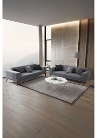 Resim Regnar 3+3 Koltuk Takımı Gri Gri 