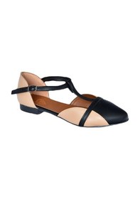 Resim Fox Shoes B726881809 Kadın Babet Ten - Siyah 