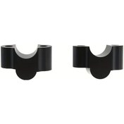 Resim Chuangyinshop Himalayan 450 Siyah No Logo Alüminyum Alaşım Ayarlanabilir Ergonomik Motosiklet Tutacakları 