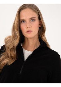Resim Pierre Cardin Kadın Siyah Sweatshirt 50316333-vr046 Siyah 