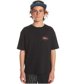 Resim Quiksilver Radical Flag Erkek Çocuk Tişört Siyah 