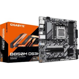 Resim Gigabyte B850m Ds3h Ddr5 8200 Oc M.2 Am5 Matx Anakart 9mb85ms3h 