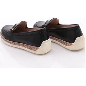Resim Dgn 190e Kadın Loafer Ayakkabi Siyah 