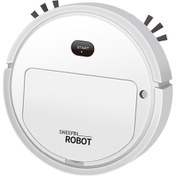 Resim Suntek 4'ü 1 Arada Robot Süpürge Usb Şarjı Ev Evcil Beyaz 