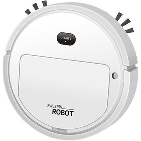 Resim Suntek 4'ü 1 Arada Robot Süpürge Usb Şarjı Ev Evcil Beyaz 