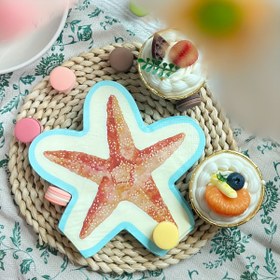 Resim 20 adet, Eğlenceli Deniz Yıldızı Şeklinde Peçete, Doğum Günü Partileri, Tatiller, Restoranlar, Tatlı Dükkanları Dekorasyonu için Uygundur 