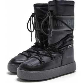 Resim Moon Boot Kadın Kar Botu 24500700-001 Moon Boot Ltrack High Nylon Wp Black 