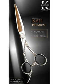 Resim Kioski Profesyonel Premium Lüks Makas 440-c 6 Numara Sol Makas K-622 