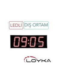 Resim Loyka Stn-204 Saat, Nem, Derece-20 Cm Yazı Yüksekliği 