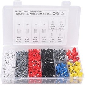 Resim A6080 1800 İn 1 İğne Şeklinde Tüp Soğuk Preslenmiş Terminal 