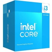 Resim Intel Bx8071514100f Core I3-14100f (3.5GHZ - 4.7GHZ) 12mb Lga1700p 65w 