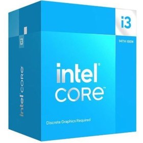 Resim Intel Bx8071514100f Core I3-14100f (3.5GHZ - 4.7GHZ) 12mb Lga1700p 65w 