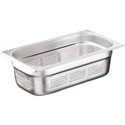 Resim Öztiryakiler Köşe Desenli Delikli-gastronom Küvet 10 CM Gnp 1/3 