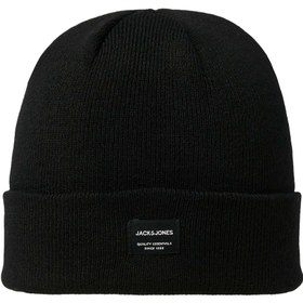 Resim Jack & Jones Erkek Siyah Bere (12092815-B) 