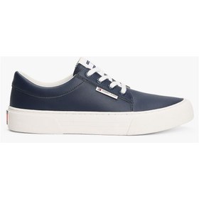 Resim Tommy Hilfiger Tommy Jeans Erkek Vulc. Skate Derby Ess Spor Ayakkabı 