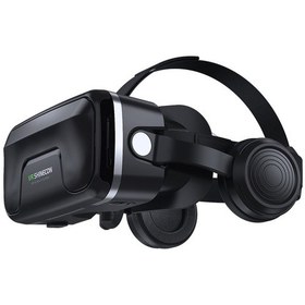 Resim Kulaklık Versiyonu 3d Sanal Gerçeklik Vr Gözlükleri Siyah 