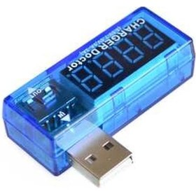 Resim Dijital Usb Mobil Voltaj Ve Akım Test Cihazı 