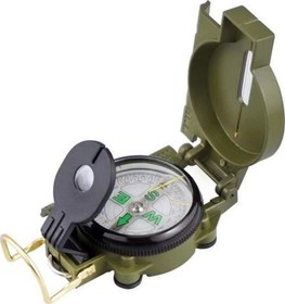 Resim Hassas Lensatic Pusula Amerikan Tarzı Açık Kamp Yürüyüş Survival İçin 