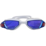 Resim Aynalı Yüzücü Gözlüğü Silikon Lacivert - 1765 