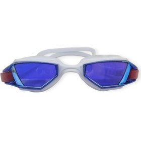 Resim Aynalı Yüzücü Gözlüğü Silikon Lacivert - 1765 