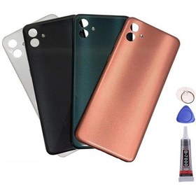 Resim Samsung A04 Kahverengi Uyumlu Arka Kapak Batarya Kapağı Pil Kapağı Yapışkan Ve Sökme Aparatıyla Beraber Full Set Kahverengi 
