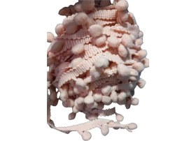 Resim Sıralı Ponpon 1 Metre Somon 