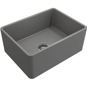 Resim Bocchi Lavello Mutfak Eviyesi 60 CM Mat Gri 1137-006-0120-03 