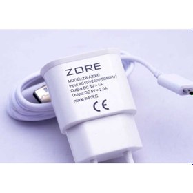 Resim Effox 2000 Mah 2 İn 1 Micro Ev Şarj Seti - Beyaz Beyaz 