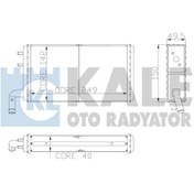 Resim Kalorifer Radyatör Fiat M131 Dogan Kartal Sahin 1.6 (2 Sira Cu+Pl 504645695 