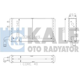 Resim Kalorifer Radyatör Fiat M131 Dogan Kartal Sahin 1.6 (2 Sira Cu+Pl 504645695 