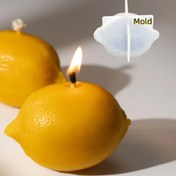 Resim Silikon Limon Mum Kalıbı - DIY El Sanatları için Reçine, Beton ve Plastik - Ev Dekoru, Parti Süslemeleri, Düğün ve Doğum Günü Hediyeleri, Ev Dekoru El Sanatları için İdeal|Limondan Şekil Alan Kalıp|Dayanıklı Silikon, Limon Mutfak Dekoru 