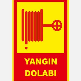 Resim Ekstrafix Yf072 12X25 Fosforlu Yangın Dolabı 