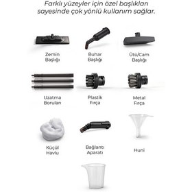 Resim Pirantech CB- 02A 1200 W Buharlı Temizlik Makinası 