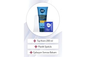 Resim Empressco body natur 200 ml Erkekler İçin Hassas Ciltler Vücut Tüy Dökücü Krem 3'ü 1 Arada Etkili 