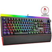 Resim Rampage KB-R97 X-Tracer Mekanik RGB Aydınlatmalı RED Switch Gaming Oyuncu Klavye 