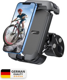 Resim Woyax Holdy Motosiklet Telefon Tutucu Bisiklet Atv Scooter Bağlantılı Telefon Tutacağı Gidon Için 