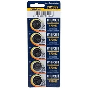 Resim Maxell Cr2032 Lityum Pil 5li Paket 