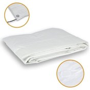 Resim Branda 14x5 m Beyaz Branda Çit Balkon Brandası Gölgelik Branda 