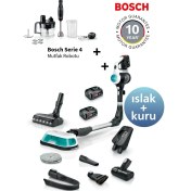 Resim Bosch Islak & Kuru Temizlik, Güçlü Emiş,hafif Tasarım 80 Dk Uzun Pil Ömrü BCS71HYG1 , Bosh Serie 4 Mutfak Robotu 
